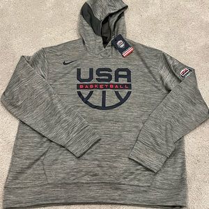 Mens Nike USA basketball hoodie